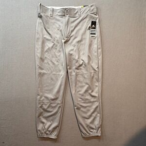 NWT Adidas Climalite Soil Release Traditional Cut Baseball Pants Men Large